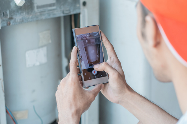 real time job monitoring for hvac services